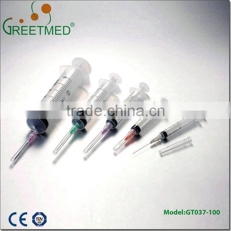 chinese prices 1ml 3ml 5ml 10ml 20ml 60ml two three parts plastic disposable syringes