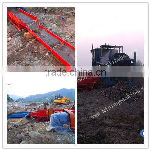 Large Capacity High Efficient KD Series Alluvial Gold Trommel for Sale