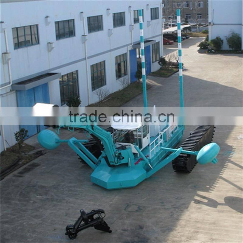 Mulitifuctional water king dredger with pilling