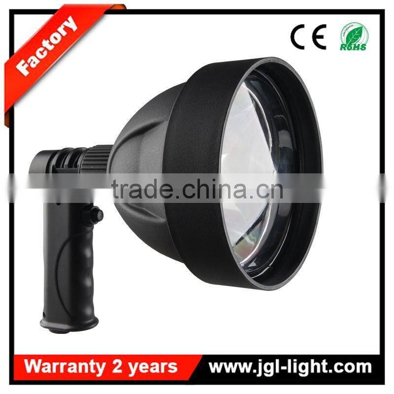 rechargeable outdoor lights ABS Housing handheld spotlight cree 10w led lights