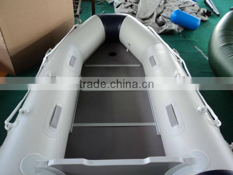 ce PVC material aluminium floor high-speed inflatable boat