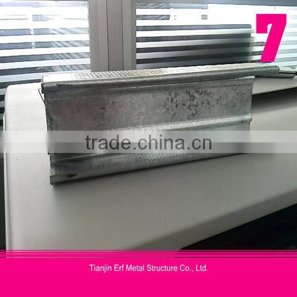 Cold formed steel c beam, bridge bracing