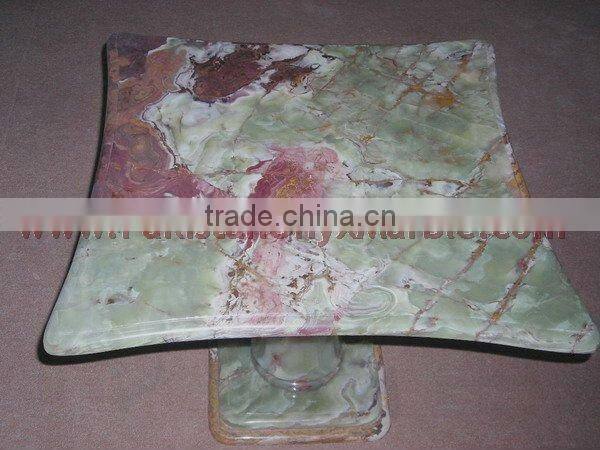 Elegant white Onyx table