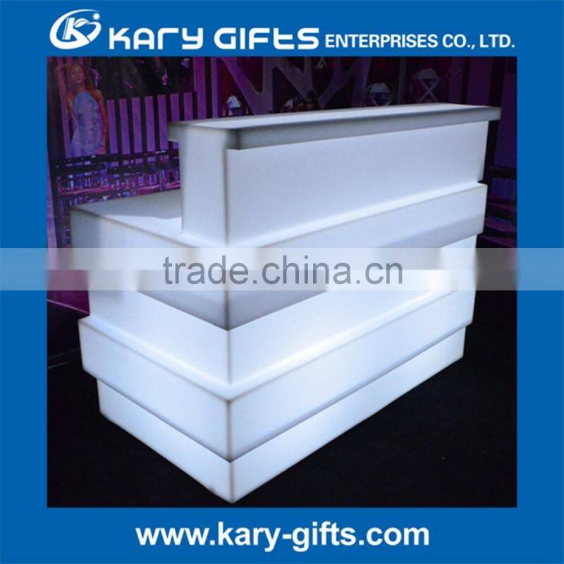 LED Bar Furniture Plastic Bar Counter