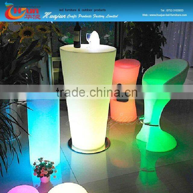 fashionable party luminous led chairs led furniture led table led chairs