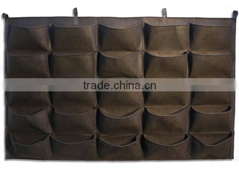 25 Pockets Hanging Vertical Garden Wall Planter,Vertical Garden Pots and Planters