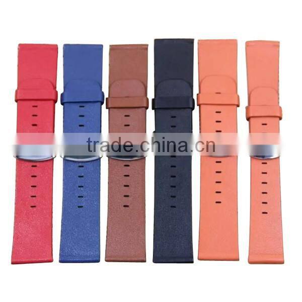 Fashion genuine leather watch strap for apple watch band
