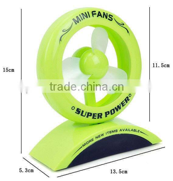 Supply Creative fashion bridge USB charging fan
