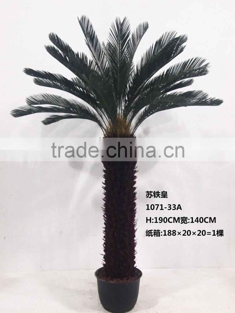 Artificial bonsai sago cycad palm trees for sale