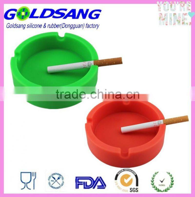 Most Popular customized logo Portable Silicone Ashtray