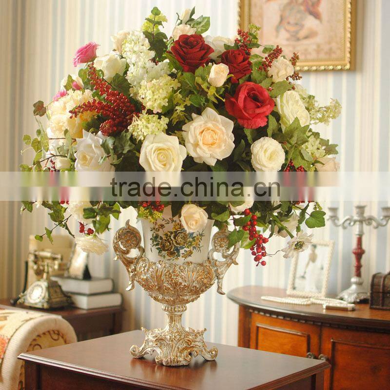 High quality fashion style decorative artificial flowers,wedding decoration flower