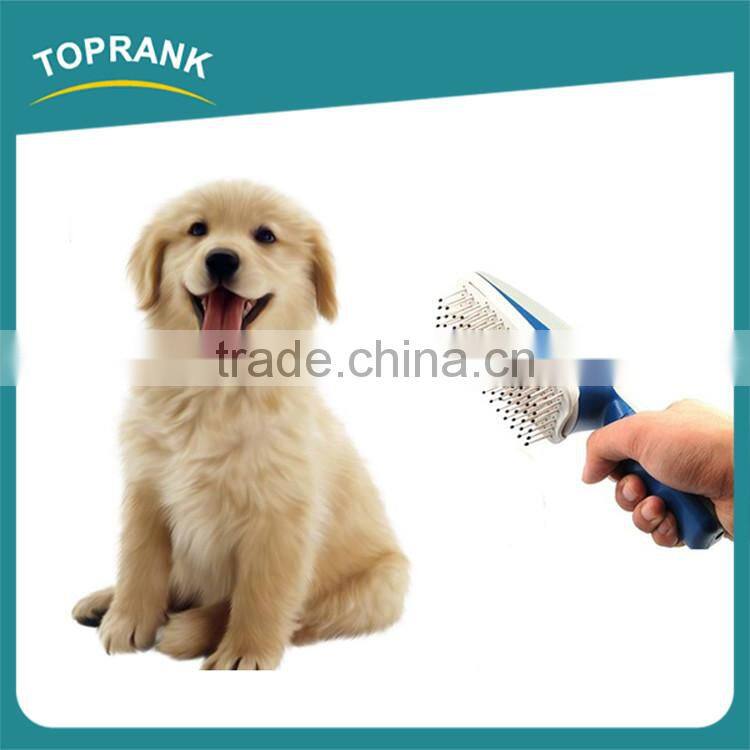 Hot selling as seen on tv dog comb ionic pet grooming brush