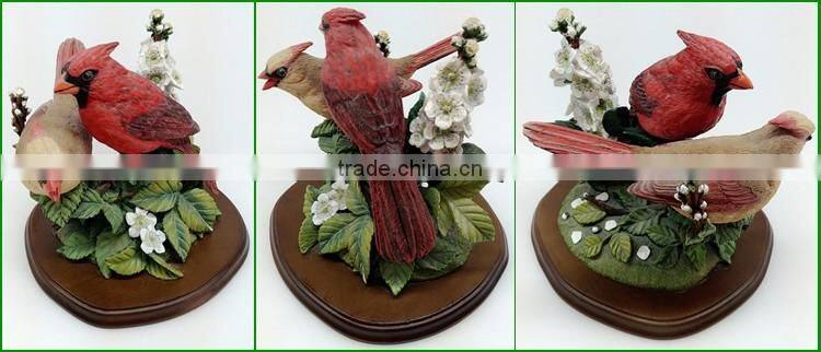 Resin love birds for sale and Christmas decoration