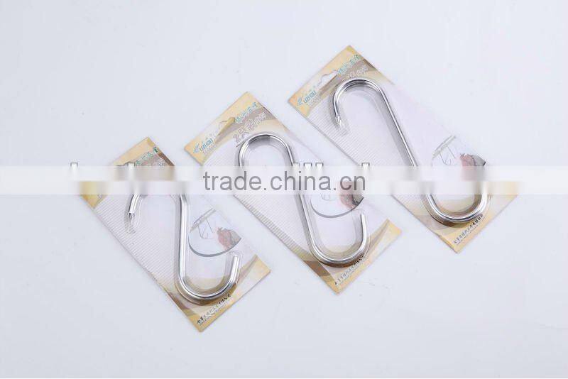 Meat Hook, S hook,kitchen s hook chrome plate