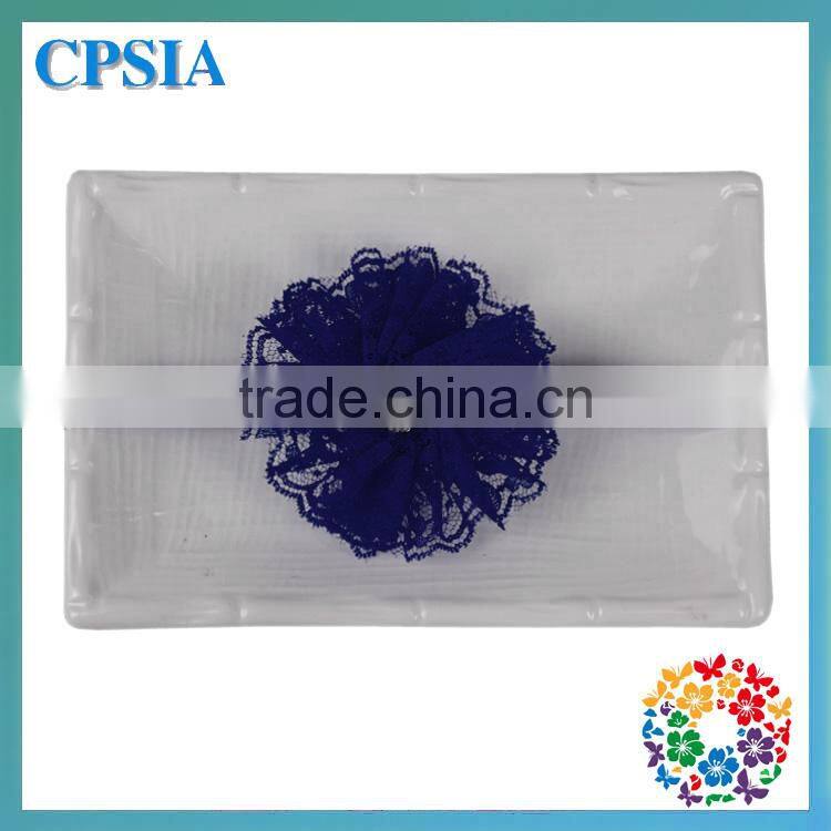 Baby Girl Vintage Lace Flower Headbands Toddler Headbands Knit Elastic Baby Headbands Interchangeable Elastic Bands