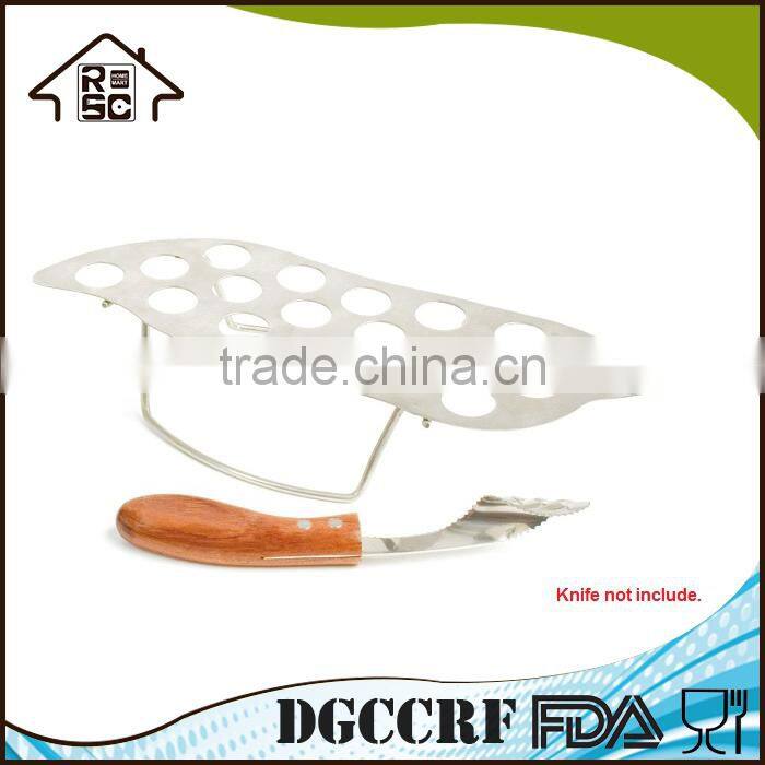 Stainless Steel Chili Rack,Non-stick Chili Pepper Grill Rack,18 Holes Chili Pepper Roasting Rack