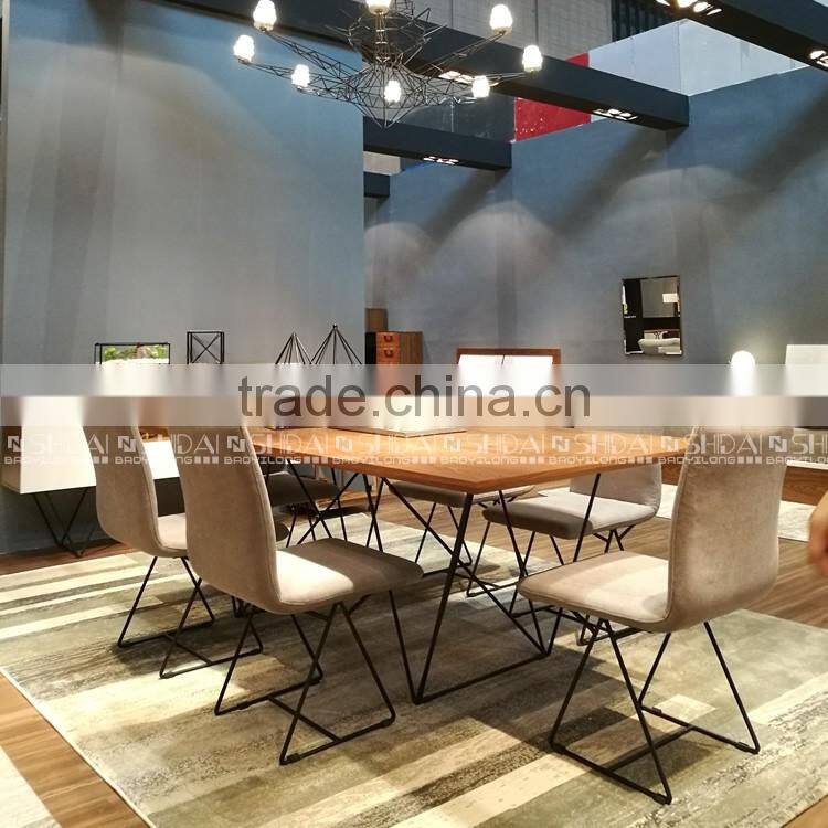 Modern Italian Style 8 Seater Dining Set Image A-828