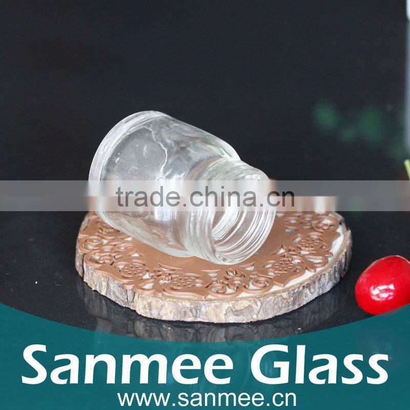Supplies Glass Pot 40ml Transparent Glass Bottle For Perfume