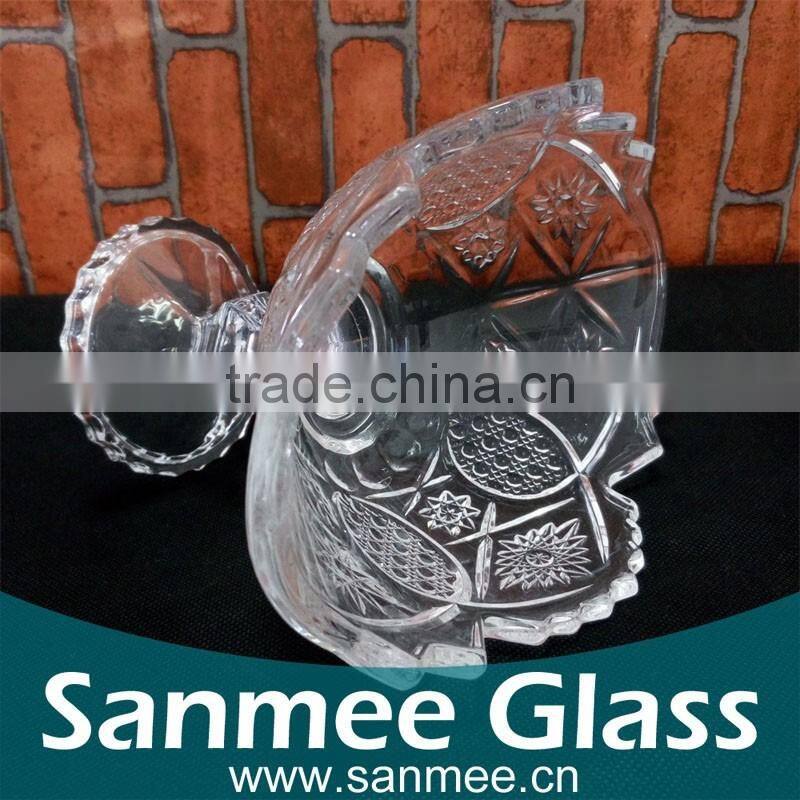 China Manufacture Cheap Clear Pyrex Glass Microwave Oven Plate