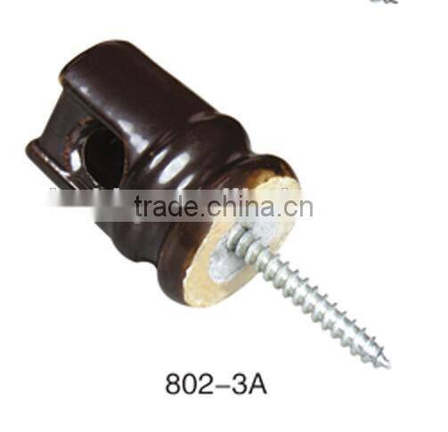 porcelain ceramic electric fence wiring insulator with factory price