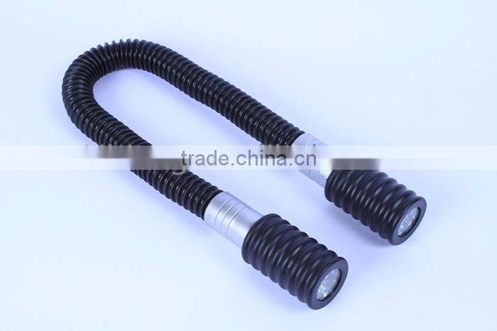 high quality double heads 24pcs LED deformed flashlight