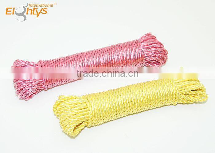Rope with high quality folding pvc clothesline