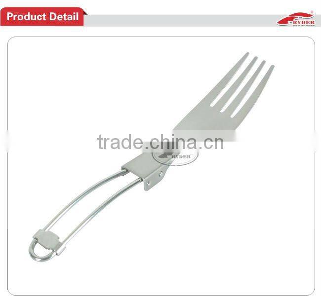 Camping Titanium Folding Fork