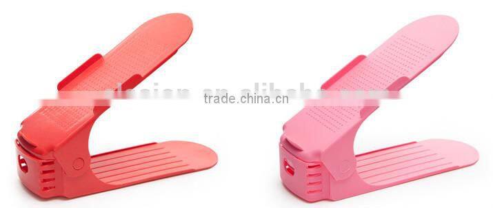 Wholesale Plastic Adjustable Shoe Display Stand Racks