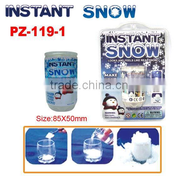 Canned Instant Snow For Christmas