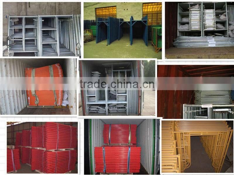 Open End Frame Scaffolding System Adjustable cross Brace