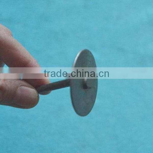 Garden fabric pins with washer