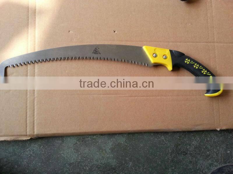curved handsaw with steel handle