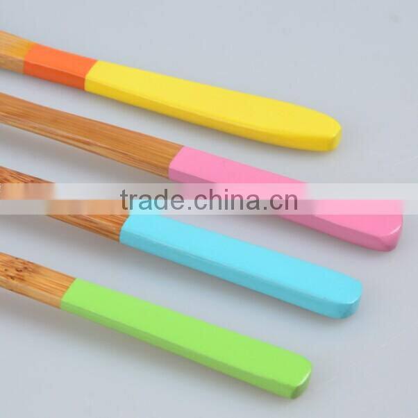 2017 Fashion bamboo vegetable &fruit fork