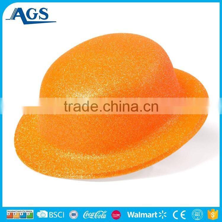 Latest fruit color orange eva plastic hat for kids