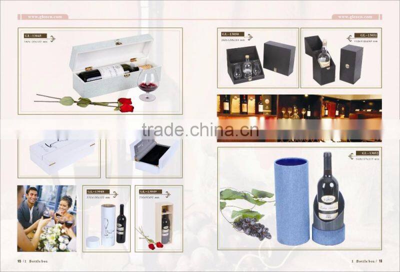 Fancy New Designed Fashionable High Quality Wine Box With Handle