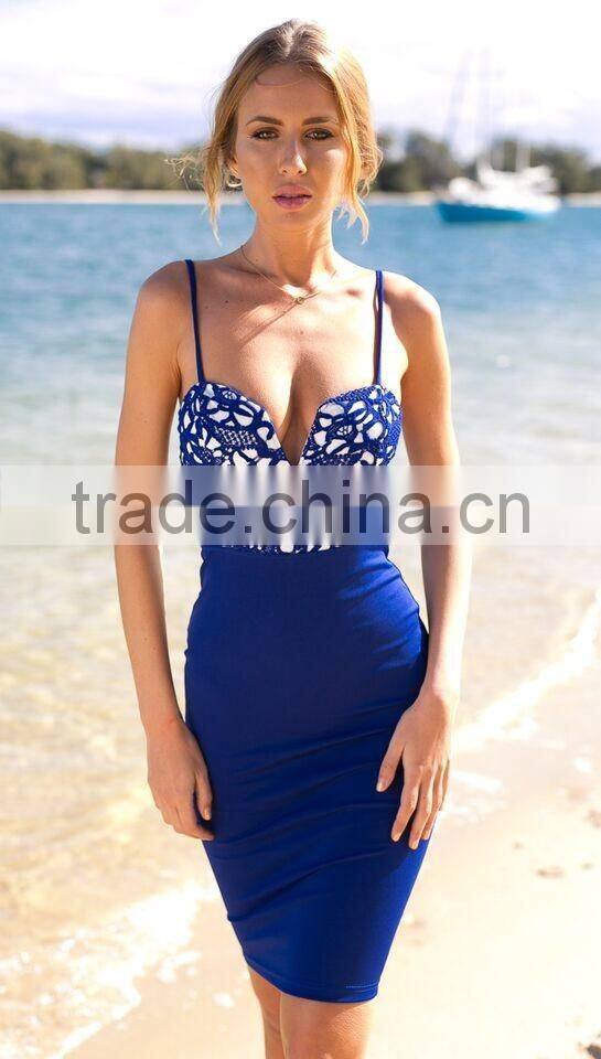 guangzhou clothing latest design high quality lady casual dresses