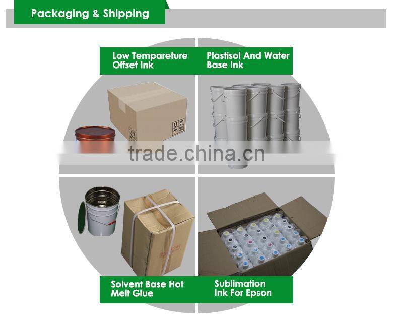 Qingyi transparent water based ink for screen printing