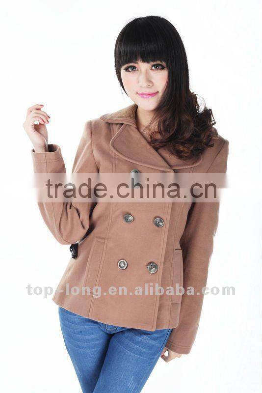 Women woolen winter apparel clothing