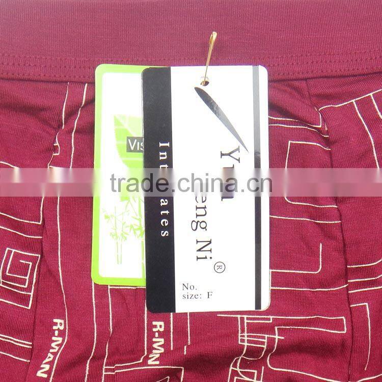 High quality breathable comfortable bamboo fiber men boyshort wholesale men boxer briefs