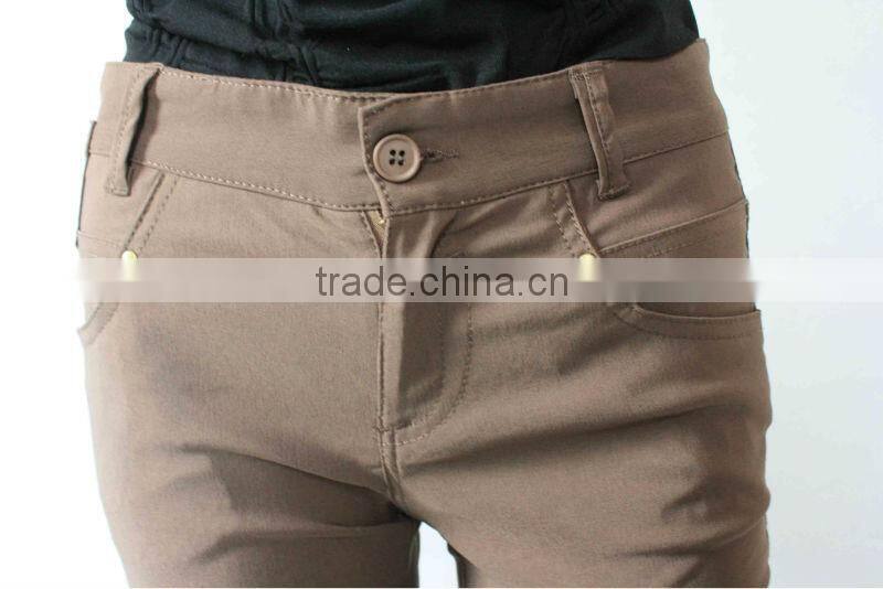 grey fashion women's pants/trousers 2015
