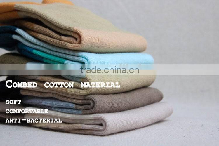 100% cotton colorful teenager short socks