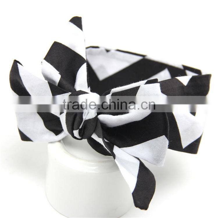 Hot sale super sweet INS baby bowknot shaped headwear hairbands headbands for gifts