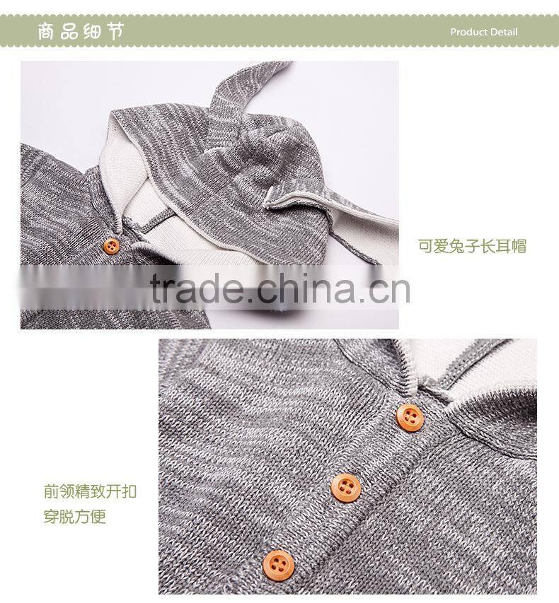 wholesale new cute infant baby toddler humpsuit hooded romper