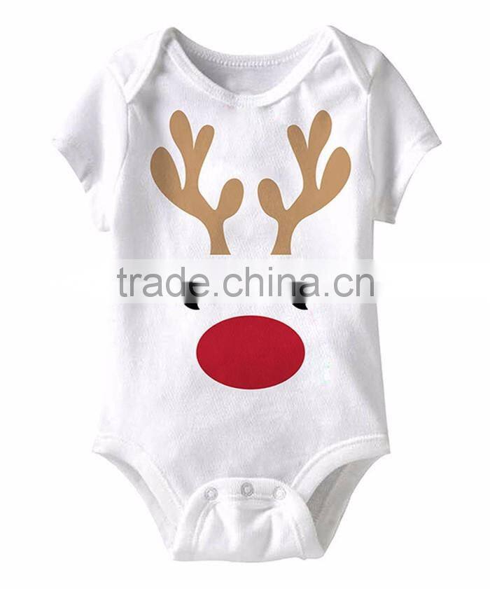SR-255B your own brand clothing newborn organic cotton lovely baby romper blank for summer