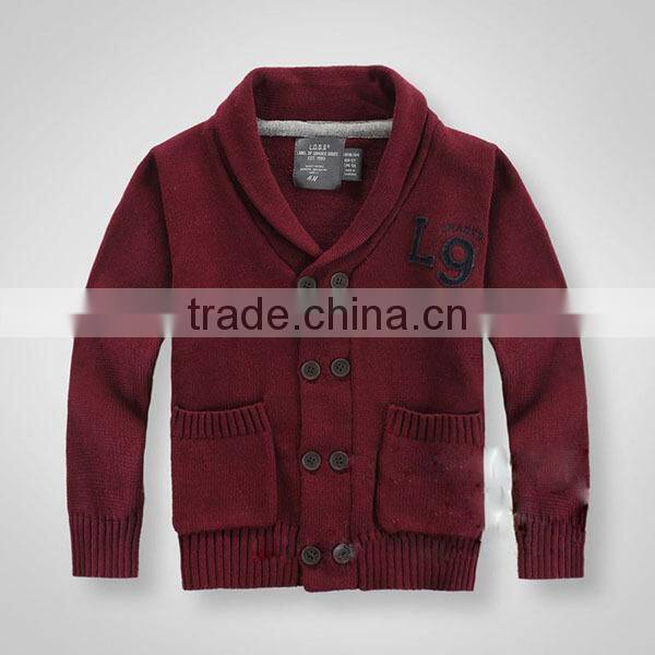 New fashion fancy wool cardigan sweater for baby