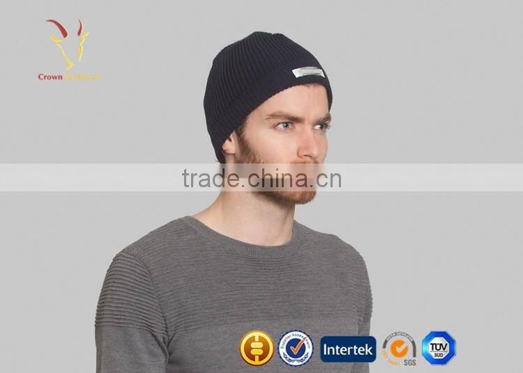 Classic Mens Cashmere Caps Cashmere Beanie Caps for Men