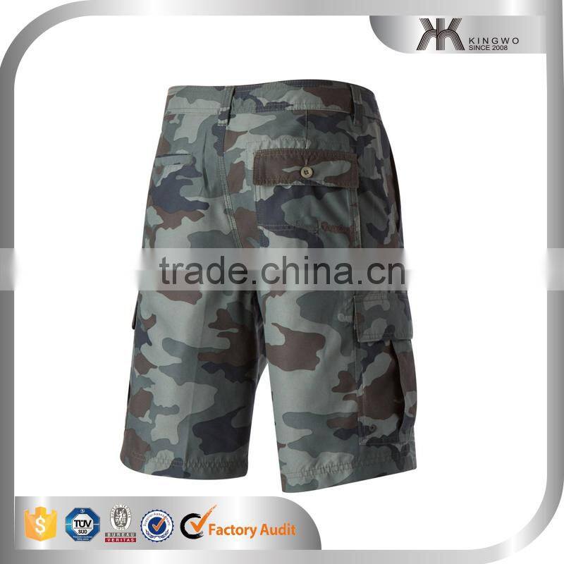 crazy selling camo design shorts for men military shorts wholesale with pocket