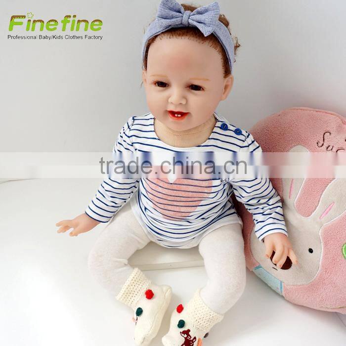 High Cotton Baby Clothes Fancy Cotton Long Sleeve Hooded Baby Romper