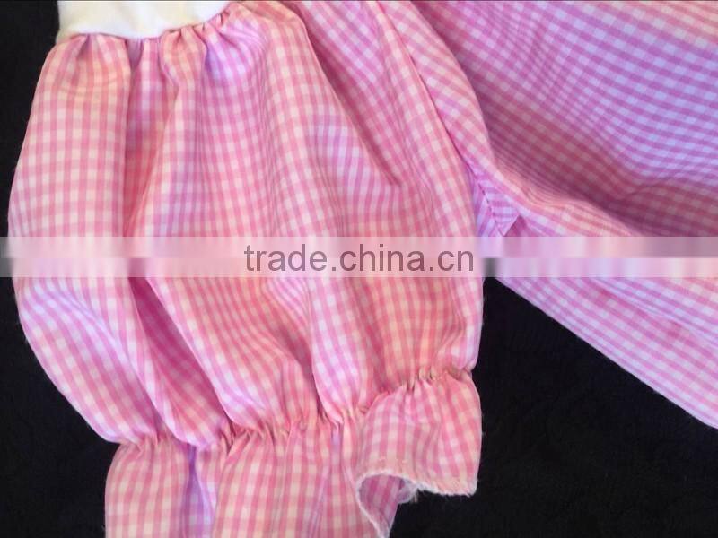 Girl Pink Easter Swing Top With Rabbit Embroidery, Cute Girl Summer Dresses Top LBYTZ001-11