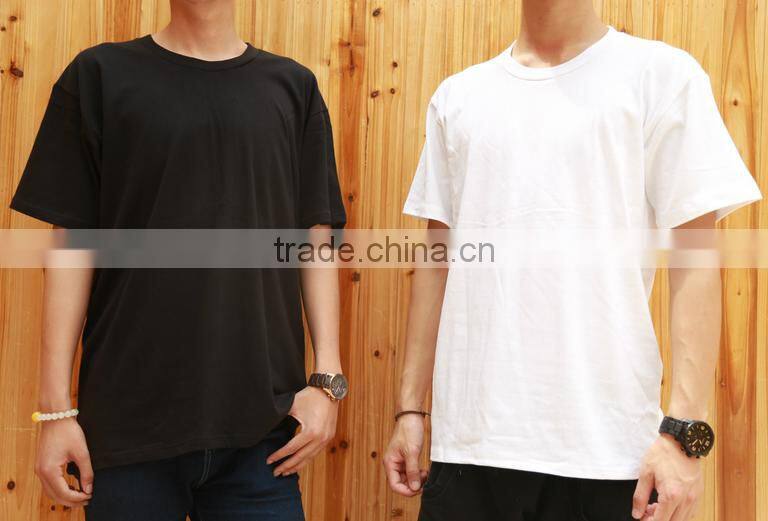 China whoelsale cheap bulk blank t-shirts pure cotton 180gsm